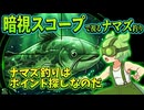 ナマズ釣りはポイント探しなのだ