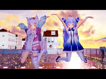 【MMD】『アイドル新鋭隊』ステラちゃん＆星川リンちゃん  Ver.1.2