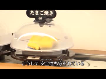 ホモと学ぶ回転寿司ができるまで