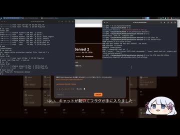 Daily AlpacaHackに挑戦するつくよみちゃん 04/30 misc/Permission Denied 2/minaminao