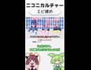 ニコニカルチャー#004「エビ揉め」