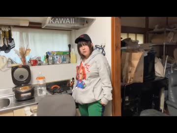 【ねむこ】種無しスイカコスプレ