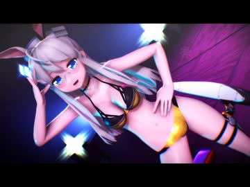 【MMD】百角式ヘイウッド(水着) - ラビットホール【艦これ】