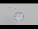 blenderで時計