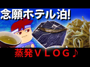 【蒸発VLOG】たまにはホテル泊！？絶景の夜景と大自然の道にカルチャーショックの連続！？　！？編。【バーチャルいいゲーマー】