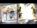 ローソンのカニカマほぐしのおてがるちらし寿司を食べました。　#ローソン　#ちらし寿司　#カニカマ