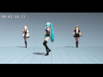 【MMD】らぶさんとレッショルで「FREELY_TOMORROW」【TEST】