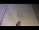 実は大砲って描いてから砲撃までを1枚の紙だけで出来ます！