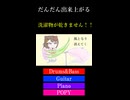 だんだん出来上がる洗濯物が乾きません！！