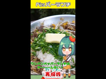 ガッツリ食べたいときの簡単ワンパン「ペッパーランチ風ごはん」味付けは焼肉のたれで【料理】【ゆっくり実況】