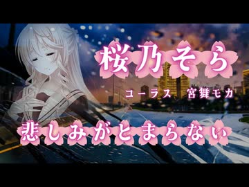桜乃そら　カバー　悲しみがとまらない(宮舞モカ)