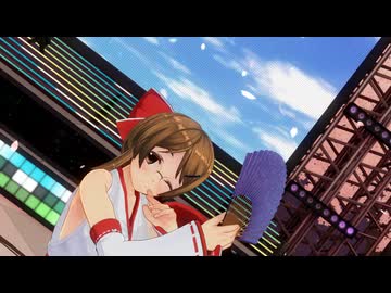 【COM3D2】茶髪ショートな眼鏡巫女さんで「さくらうららか、はらひらり」