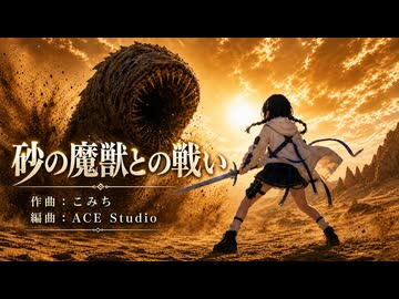【RPG風オリジナル曲】砂の魔獣との戦い 【AIリマスター版】