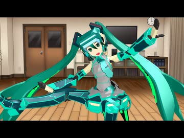 【MMD】初音ミク リズム DECO*27
