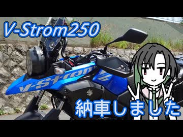 V-Strom250納車しました