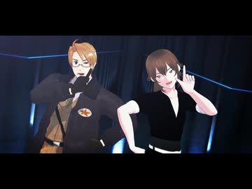 【APヘタリアMMD×MMDオリキャラ】北米兄弟とメジャーリーガー輩出組でLADY-CRAZY【超M3F2026】