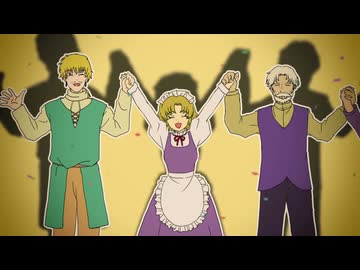 【手描き】冠を持つ神の手でFakeEDパロ