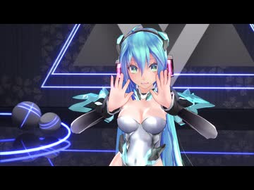 【MMD】サイバーチックなミクさんで INTERGALACTIA【1080p60fps】