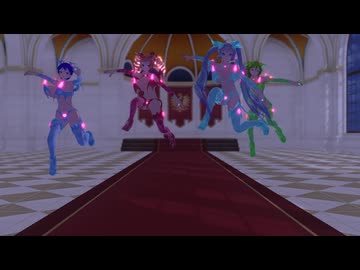 【MMD】サキュバスカルテットでSweet_Devil（PART3）【カメラ固定・字幕無】（1080p_60fps）