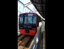 JR九州・筑肥線 303系の発車（普通ワンマン・筑前前原行き）