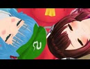 【東方ＭＭＤ】博麗霊夢の膝の上　河城にとりとロボ子さん（ホロライブ）