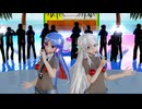 【Ray-mmd】ワシントンとサウスダコタが流れるプールで淋しい熱帯魚