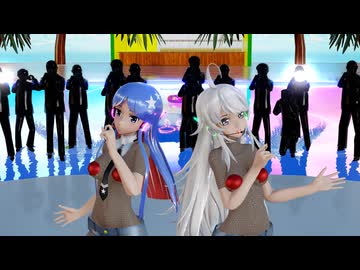 【Ray-mmd】ワシントンとサウスダコタが流れるプールで淋しい熱帯魚