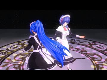【COM3D2】青髪メイドで「speed up mind」