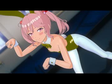 【MMD艦これ】金バニー漣で「PiNK CAT」