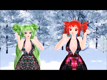 【MMD】Snow Fairy Story 【重音テト】