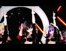 【東方MMD】東方の７人（RQ黒）で「ビースト・ダンス」