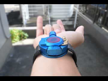 アメイジング・スパイダーマン 糸発射可能 ウェブシューター作ってみた