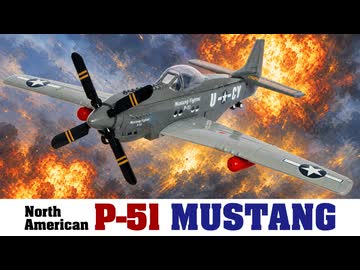 レゴ互換【P51マスタング】P-51 Mustang