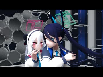 【MMDブルアカ】天童アリスとケイで乱躁滅裂ガール