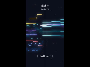 『花盛り』のMIDIを見てみよう！