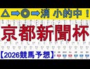 【競馬予想】2026「京都新聞杯(GⅡ)」