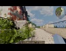 Minecraft 自分で作った街を歩く