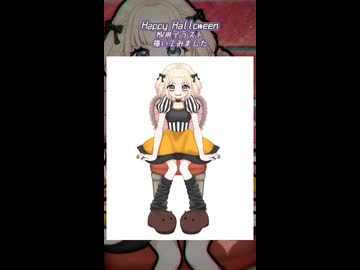 【Happy Halloween/Junky 】MV・サムネイル用イラスト【描いてみました】【short】