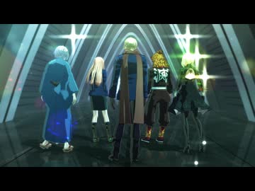 【混合MMD】Black Out【ヘタリア×NieR×ゲ謎×鬼滅】