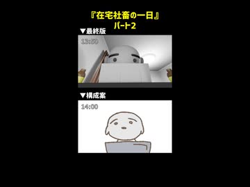 在宅社畜の一日パート2｜3Dアニメーション（Blender）