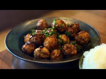 【普通に失敗したけど告知アリ】パサパサ肉団子を作った、妻のしもべ
