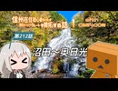 【ボイロ車載】信州在住初心者ライダーが地元ツーリングルートを開拓する話　第212話【CBR400R】沼田～奥日光