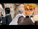 【鬼滅のMMD】bad guy [煉獄杏寿郎と音柱と21歳組][祝生誕]