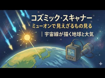 コズミック・スキャナー：ミューオンで見えざるものを見る｜宇宙線が描く地球と大気の物理