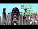 【ウルトラ怪獣大百科】10秒でわかるグレース【東北きりたん解説】