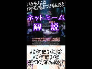 ゆかつむネットミーム解説【バケモンにはバケモンをぶつけるんだよ】