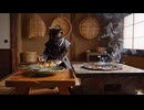 忍者猫の飯テロ動画