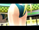 【ドリームクラブ】絶対アイドル☆宣言(接写/右サイド) 魅杏(素面) 競泳水着