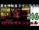 【真女神転生３マニアクス】低レベル＆２人パーティ縛り #16 VSヘルズエンジェル