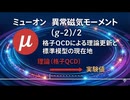 ミューオン異常磁気モーメント (g−2)/2：格子QCDによる理論更新と標準模型の現在地